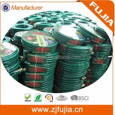 China Plastic Water Supply PVC Hose With Brass Fittings 1/2