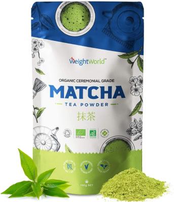 China Ceremonial Gift Organic Matcha Tea Powder Grade Matcha Green Tea Powder USDA EU Organic Certified for sale