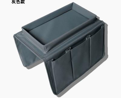 China Remote control hanging storage 20X25X3 cm sofa cup holder armrest storage bag home environmental protection for sale