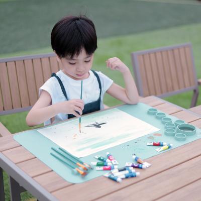 China Creative Silicone Mat Children's DIY Silicone Mat Toddler Art Supplies Drawing Board Painting Pad for sale