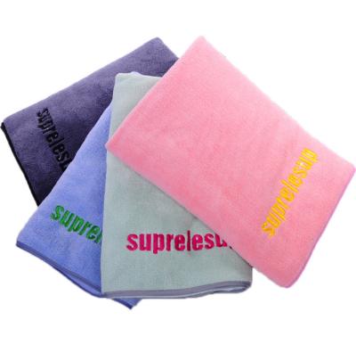 China Child Safe Polyester And Nylon Cusmicrofiber Bath Towels From China Suppliers Absorb Water Well Microfiber Drying Towel, Soft And Durable for sale