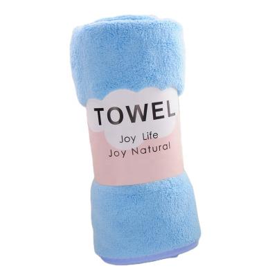 China Child Safe Small Square Towel With Warp Knitted Fleece Microfiber 280gsm 30*30cm Towel Kitchen Coral Promotional Cleaning Cloth for sale