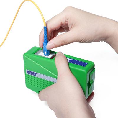 China 2.5MM SC St FC+1.25mm LC/MU Cassette Fiber Optic Connector Box Fiber Optic Connector Cleaner Cleaner Tools for sale