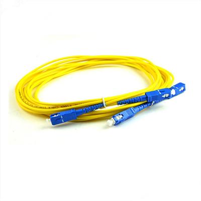 China FTTH FTTB FTTX Network SC UPC SC APC Single Mode 2.0 3.0 Patchcord Ftth Fiber Optic Patch Cord for sale