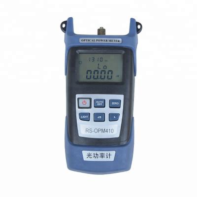 China Handheld Fiber Optic Power Meter 8 Wavelengths Cheapest Price OPM FTTH Tool 850nm 1650nm No for sale