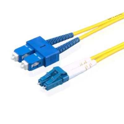 China WAN LAN FTTX CATV Fiber Optic Patch Tie Down FC/SC/LC/ST UPC Polish Fiber Optic Jumper 1m/3m/5m or customized for sale