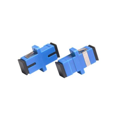 China Simplex Fiber Optic Adapter FTTH Flange Adapter Coupler SC Type Fiber Optic Adapter And Ftth Connectors for sale