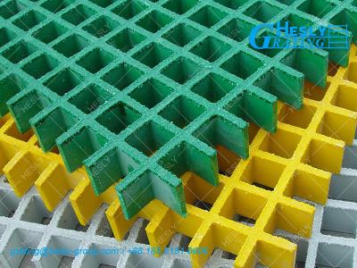 China L2 Standard HESLY FRP Molded Grating (ABS certificated) | China FRP Grating Factory for sale