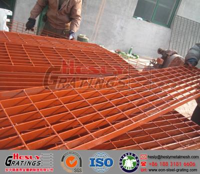 China 6m Painted Steel Grating for sale