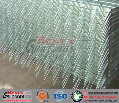 China Hot Dipped Galvanized Steel Grating Fence for sale