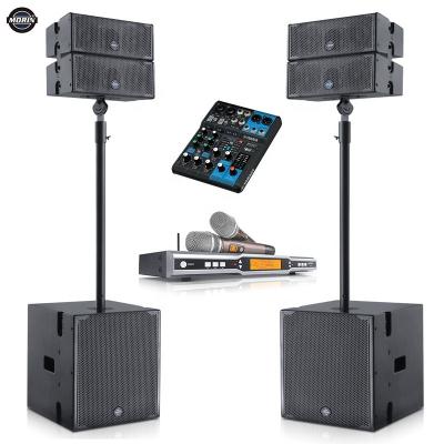 China ACTIVE Mini Line Array Loudspeaker LA4.2 and LA-12DSP for Wedding and Party for sale