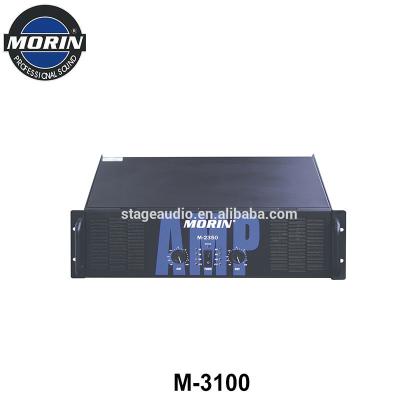 China 2000w Theater High Power Class H 3U Professional Amplifier For Morin M-3100 Audio Sound Systems for sale