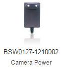 China Black CCTV Camera Charger For CCTV Security , Surveillance Camera Power for sale