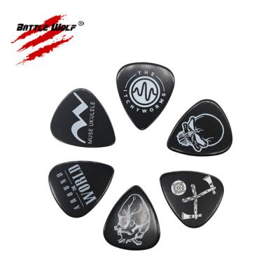 China GUITAR 1.0MM-1.5MM Wear Resistant Heavy Electric Guitar Plectrum for sale