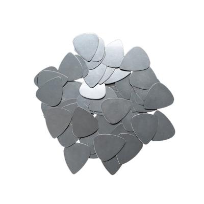 China Silver GUITAR Stainless Steel Guitar Picks for sale