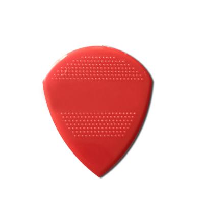 China Custom GUITAR Grip Shape Emboss Guitar Pick for sale