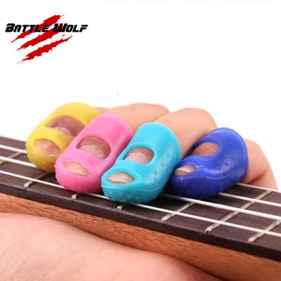 China GUITAR Protect Multiple Finger Color Choice Silica Gel Guitar Finger Selection for sale