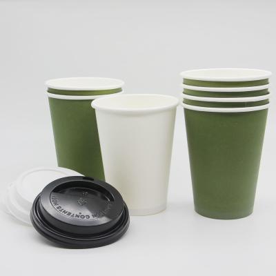 China Bio-degradable Custom Compostable 7 oz Bamboo Paper Disposable Cupcake Dessert Hot Soup Packaging Takeaway Cups with Logo for sale