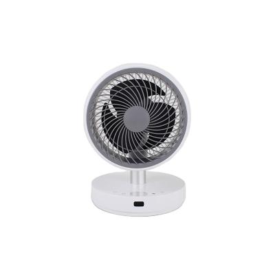 China Personal Air Cooling Hotel USB Rechargeable Telescopic Fan Mini Fan 6 Speed ​​Electric Desktop Modes Small For Desk And Table for sale