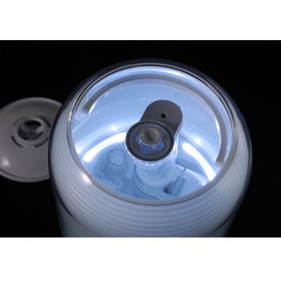 China Hotel New Arrival Custom Made ABS Luxury Household Led Ultrasonic Night Light Air Mist Humidifier for sale