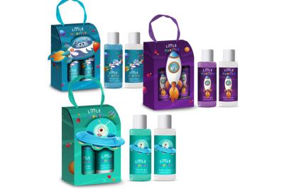 China Cosmetic Private Label Bath And Body Care Shower Gel Bath Set For Boys And Girls en venta