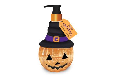 China Halloween 495ml Smelling Hand Soap Pumkin Shaped Bottle en venta