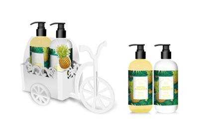 Chine Ensemble en bois blanc 2pcs de lotion de Tray Natural Hand Soap And à vendre