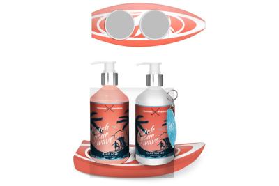 China la loción del lavado a mano 2pcs y de mano fijó el carrito de cerámica Bath Set en venta