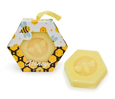 China 75g Honey Scented Bar Soap Sedex certificó en la caja de papel en venta