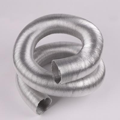 China Residential Aluminum 100-315mm Aluminum Foil Ventilation Air Duct Greenhouse Flexible HVAC Duct for sale