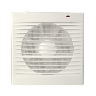 China Ultra Quiet Hotels 4 Inch 100mm Bathroom Ventilation Fan With LED Light Plastic Wall Mounted Exhaust Fan for sale