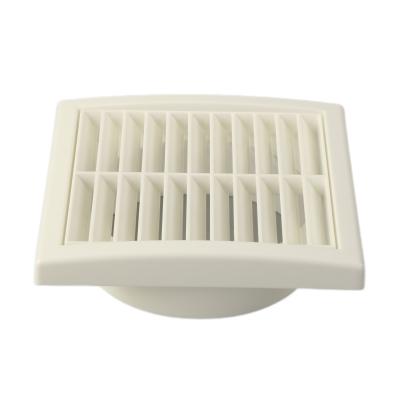 China Hotels Ventilation Wall Return Air Grilles Plastic Vent Grille 100mm for sale