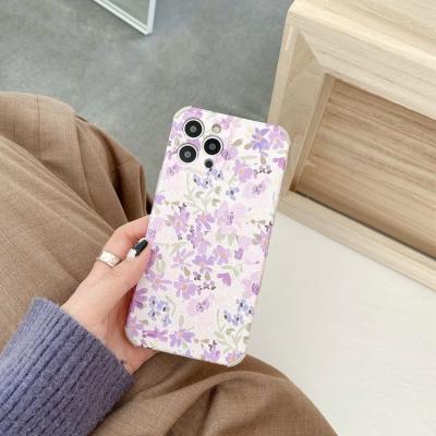 China Anti-fall flower love mirror protective case, suitable for iPhone 7 8 plus X XR XS max 11 PRO max 12 mini for sale