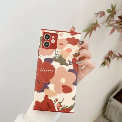 China Anti-fall flower retro embossed pad for phone case, suitable for iPhone 7 8 plus X XR XS 11 pro 12 max max mini for sale