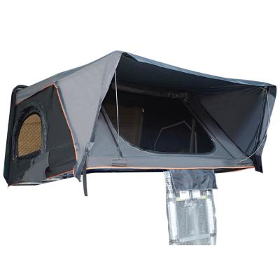 China Extended Type Folding Camping Tents Outdoor Rainproof Camping Roof Top Tent Hard Shell Custom Custom for sale