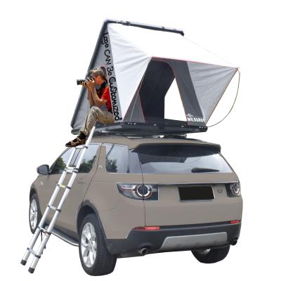 China Diagonal Bracing Type Car Top Roof WILDSROF Hardtop Roof Tent 4x4 Top Tent For Camping Aluminum RTS Hard Top Roof Tent for sale