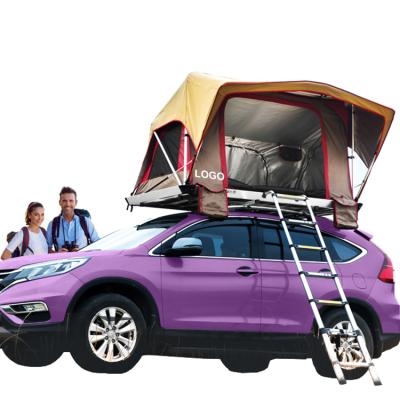 China WILDSROF 2 Person Roof Top Tent Durable Outdoor Family Car Roof Top Layer Straight Tying Type for sale