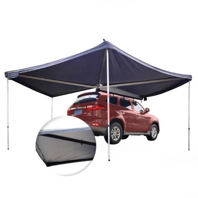 China Extended Type WILDSROF Car Side Awning 270 Degree Car Awning Tent Outdoor Car Roof for sale