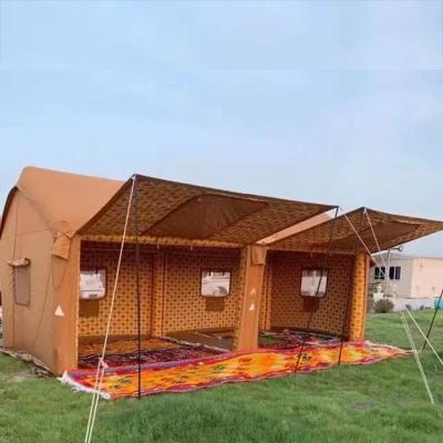 China Cheap Customized Oxford Inflatable Tent Camouflage/Field Game Wildsrof Outdoor Inflatable Big Tent Inflatable Tent for sale