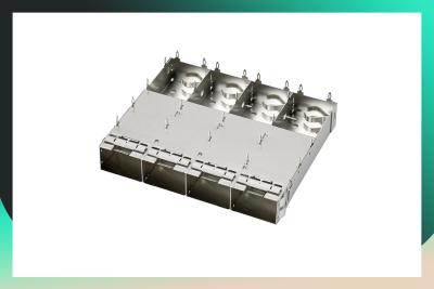 중국 빛파이프, SFP 기가비트 이더네트 단위에 결합 QSFP SFP 감금소 연결관 1*4 항구 판매용