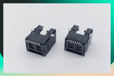 中国 単一の港SMD RJ45のイーサネットMolex金によってめっきされるFilteジャックのコネクター 販売のため