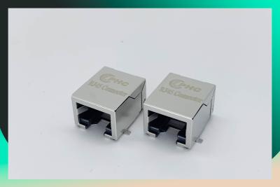 중국 영상, 네트워킹, 통신을 위한 125 VAC RMS 18.1L SMD RJ45 주문을 받아서 만드는 판매용