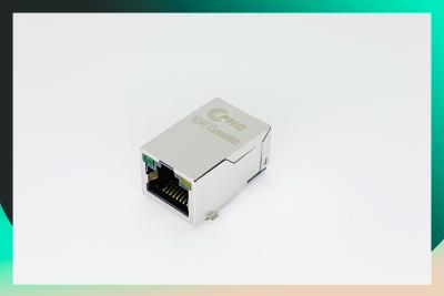 중국 8- LED 10/100 기초와 자석 SMD를 가진 Pin EMI SMT RJ45 암 커넥터 판매용