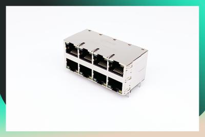 Κίνα 2X8 ενσωματωμένος συνδετήρας Gigabit RJ45 Jack για τη δικτύωση προς πώληση