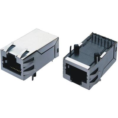 China 1000m 8P8C 1X1 gesamter abgeschirmter weiblicher PWB-Berg RJ45 Stecker zu verkaufen