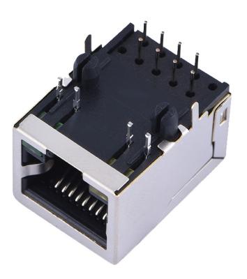 Cina Connettore femminile di doppio strato 8P8C RJ11 RJ45 con USB in vendita