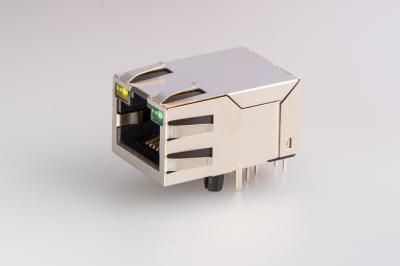 China Poder sobre Ethernet/PoE Rj45 Jack + Base-TX 10/100 con el módulo magnético en venta