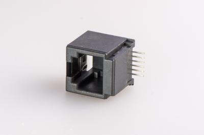 中国 モジュラー ジャック 6P6C は港 SMD を RJ45/RJ11 メス コネクタおよび完全なプラスチック選抜します 販売のため