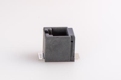 China 180 Degree SMD RJ11 RJ45 Jack 6P6C Modular Jack Single Port Female Connector for sale