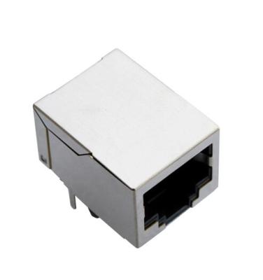 Chine RJ45 magnétique intégré Jack, modules de connecteur de la carte PCB RJ45 avec le bouclier à vendre